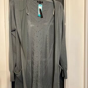 Lety & Me Olive Hooded Cardigan